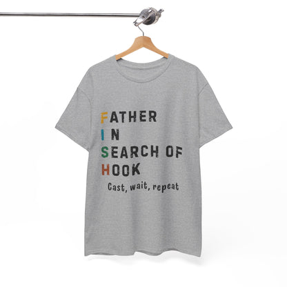 Fishing Dad T-Shirt – Funny Cotton Tee for Father’s Day, Birthday & Weekend Adventures