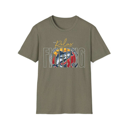 Relaxed Fishing T-Shirt – Unisex Angler Tee | Casual Outdoor Shirt & Gift for Fishing Lovers