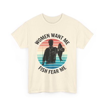 Retro Fishing Humor T-Shirt for Men – Fun Gift for Dads, Anglers & Outdoor Adventures