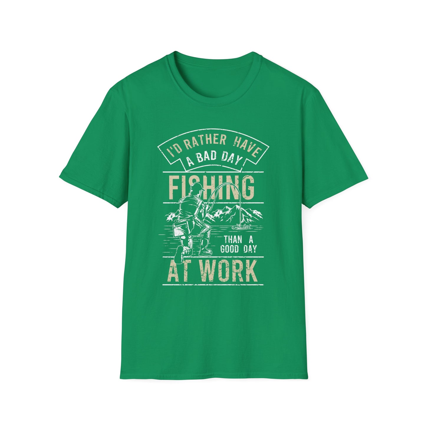 Funny Fishing T-Shirt – Unisex Angler Tee | Humorous Gift for Fishermen & Outdoor Trips