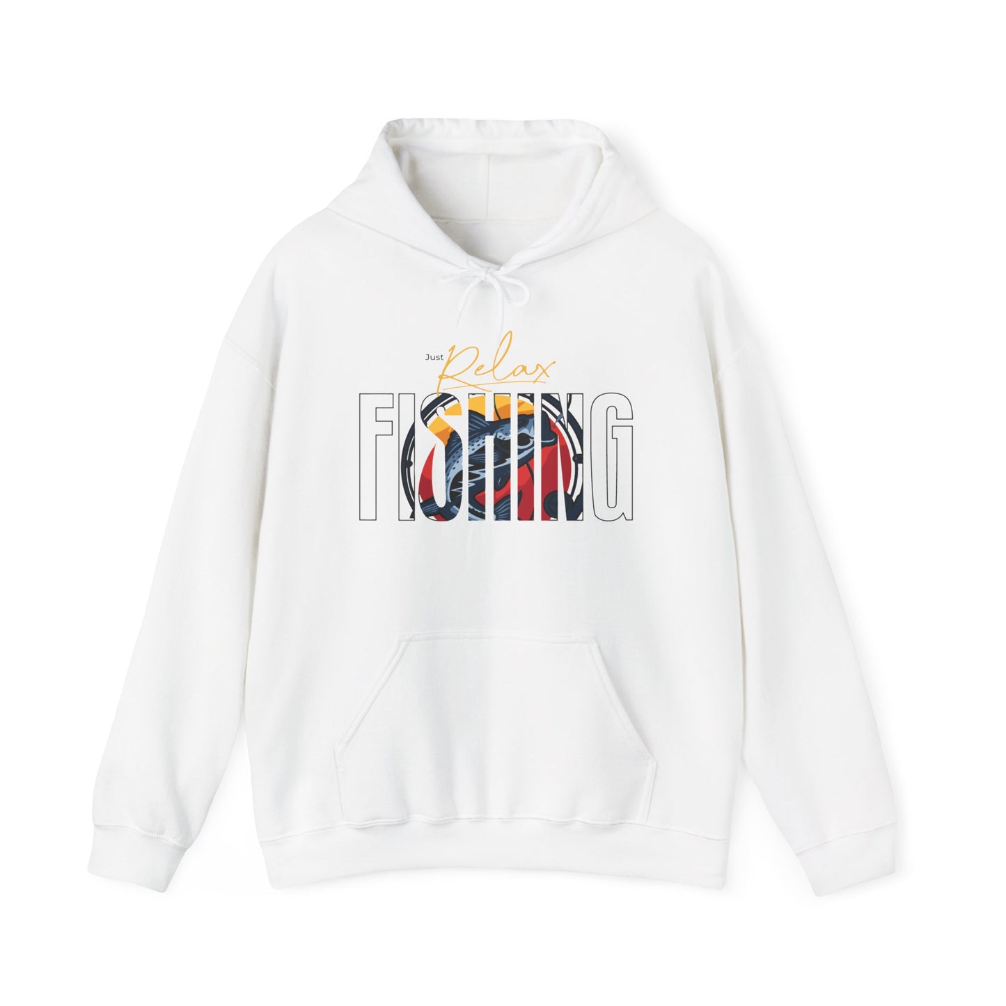 Fishing Vibes Men's Hoodie – Outdoor Sweatshirt for Anglers, Adventure Gift for Fishing Lovers