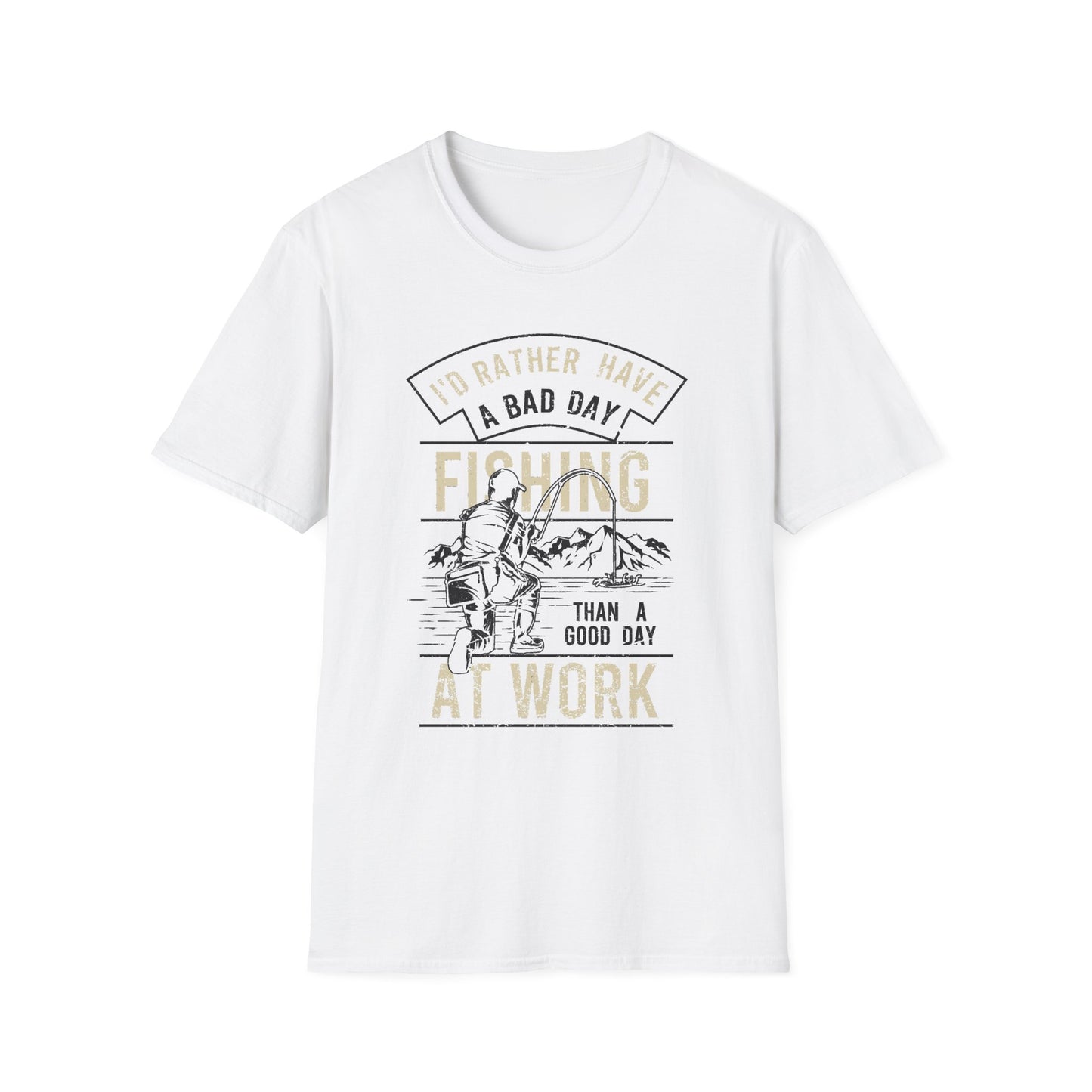 Funny Fishing T-Shirt – Unisex Angler Tee | Humorous Gift for Fishermen & Outdoor Trips