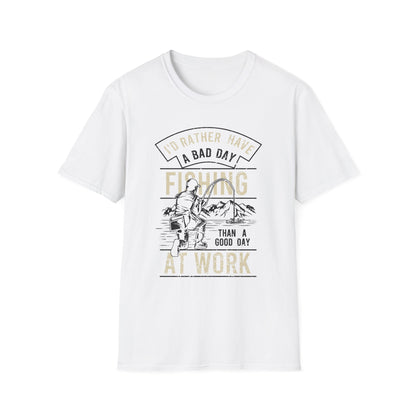 Funny Fishing T-Shirt – Unisex Angler Tee | Humorous Gift for Fishermen & Outdoor Trips
