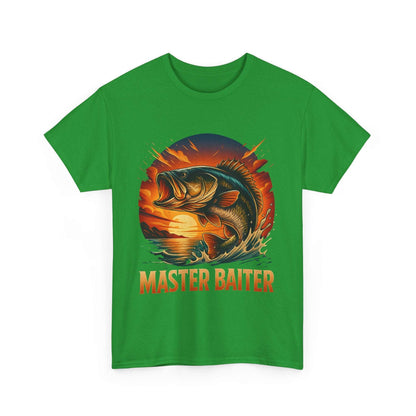 Master Baiter Fishing T-Shirt for Men – Funny Gift for Fishermen & Summer Wear