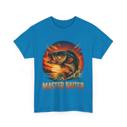 Master Baiter Fishing T-Shirt for Men – Funny Gift for Fishermen & Summer Wear