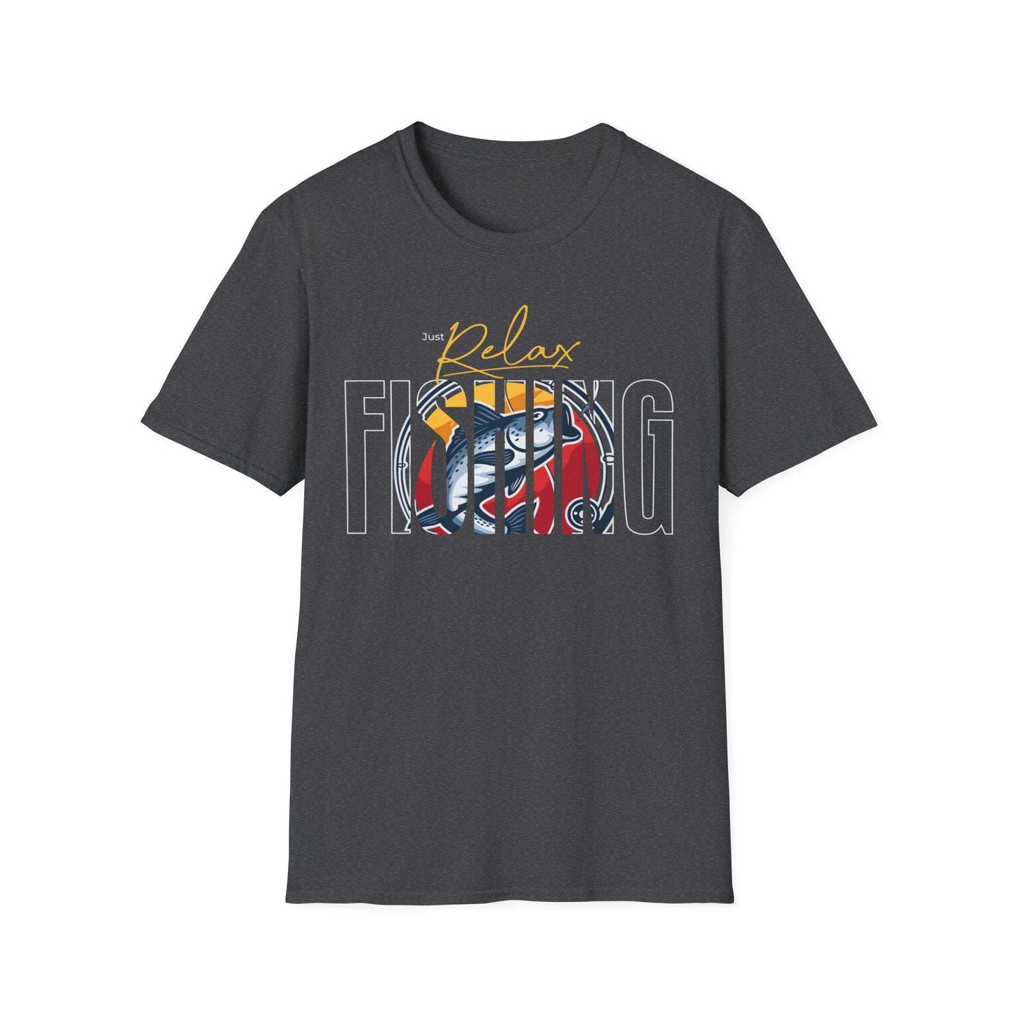 Relaxed Fishing T-Shirt – Unisex Angler Tee | Casual Outdoor Shirt & Gift for Fishing Lovers