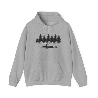 Nature Lover Men's Hoodie – Cozy Forest Sweatshirt for Camping & Hiking