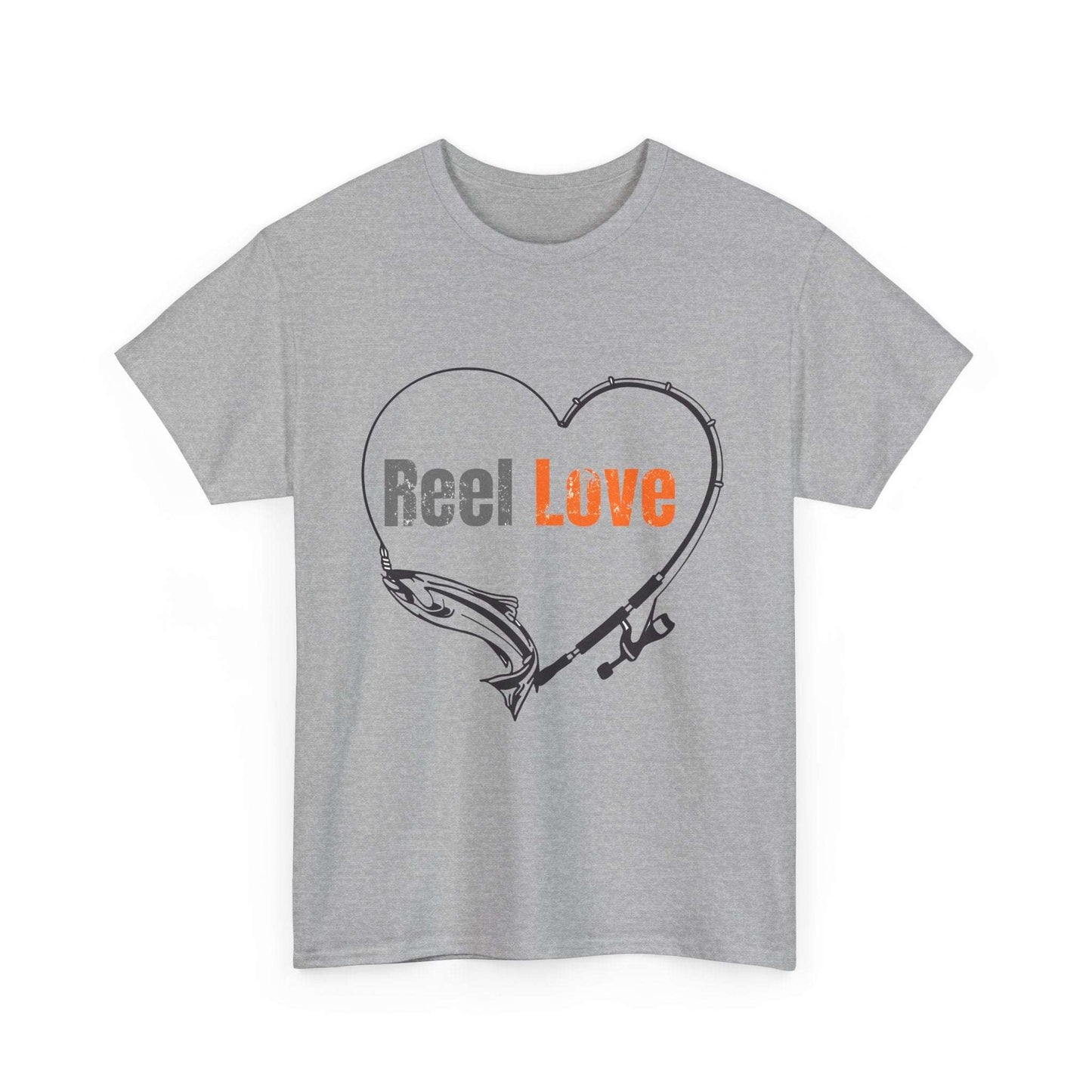 Reel Love Fishing T-Shirt for Men – Funny Gift for Anglers & Dads