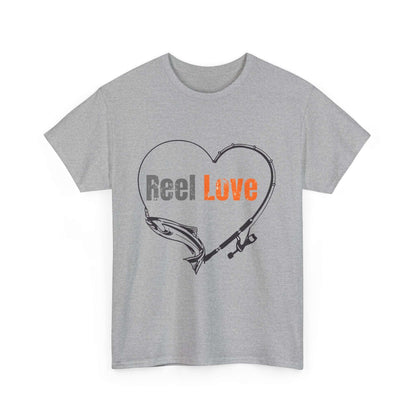 Reel Love Fishing T-Shirt for Men – Funny Gift for Anglers & Dads