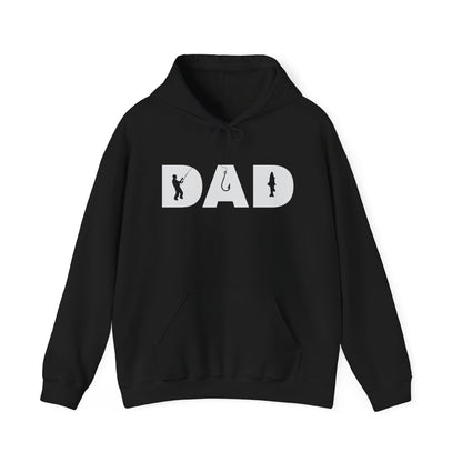 Fisherman Dad Men’s Hoodie – Warm Fishing Sweatshirt for Outdoor & Casual Wear