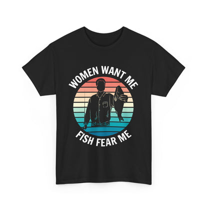 Retro Fishing Humor T-Shirt for Men – Fun Gift for Dads, Anglers & Outdoor Adventures