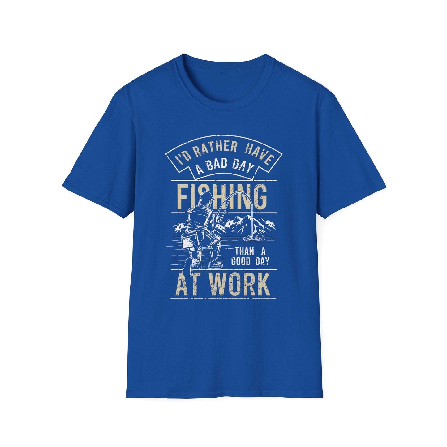 Funny Fishing T-Shirt – Unisex Angler Tee | Humorous Gift for Fishermen & Outdoor Trips