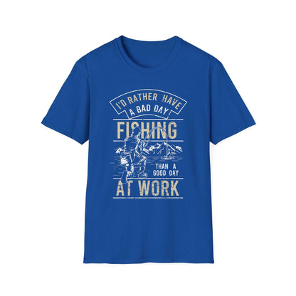 Funny Fishing T-Shirt – Unisex Angler Tee | Humorous Gift for Fishermen & Outdoor Trips