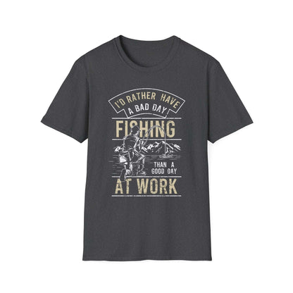 Funny Fishing T-Shirt – Unisex Angler Tee | Humorous Gift for Fishermen & Outdoor Trips