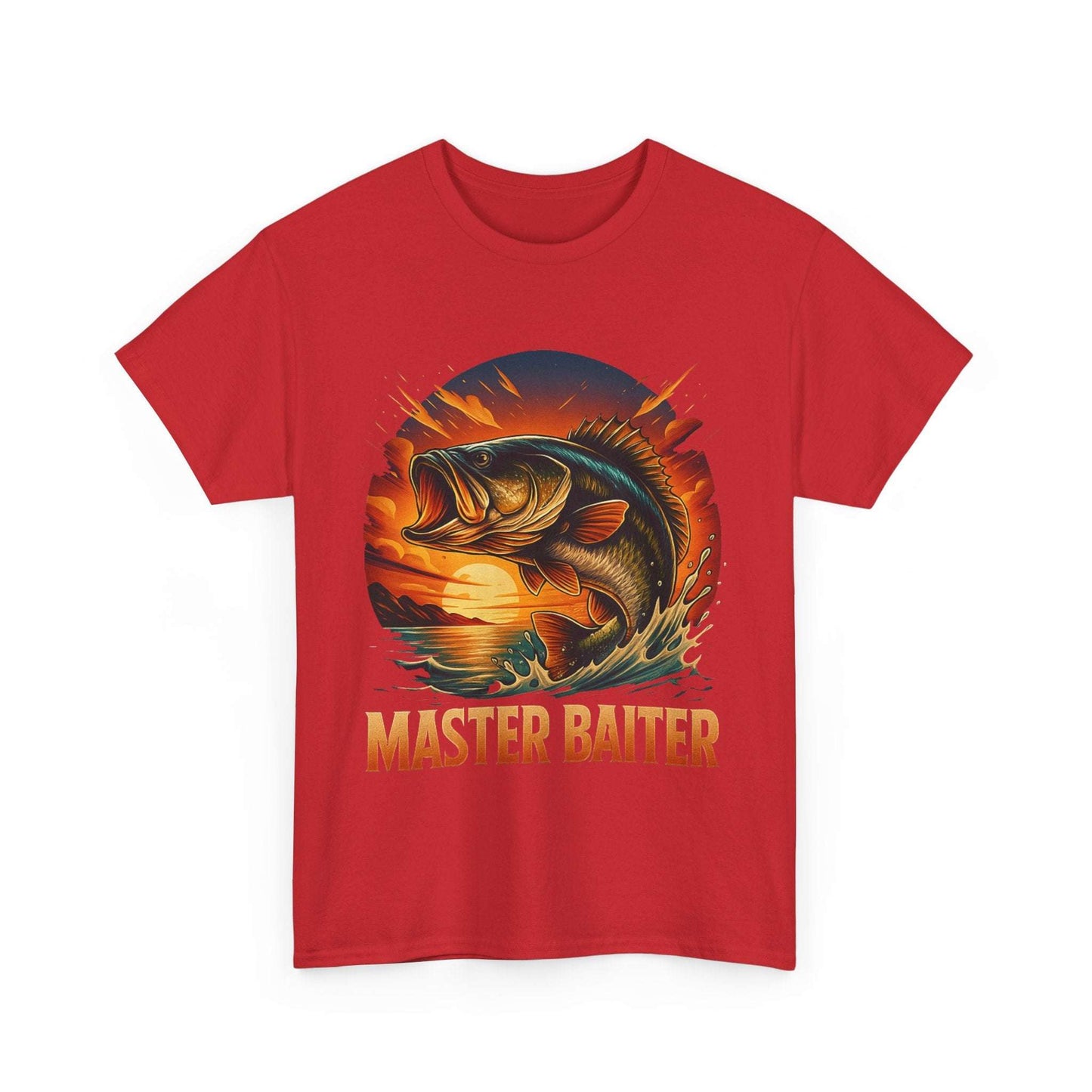Master Baiter Fishing T-Shirt for Men – Funny Gift for Fishermen & Summer Wear
