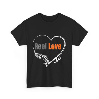 Reel Love Fishing T-Shirt for Men – Funny Gift for Anglers & Dads