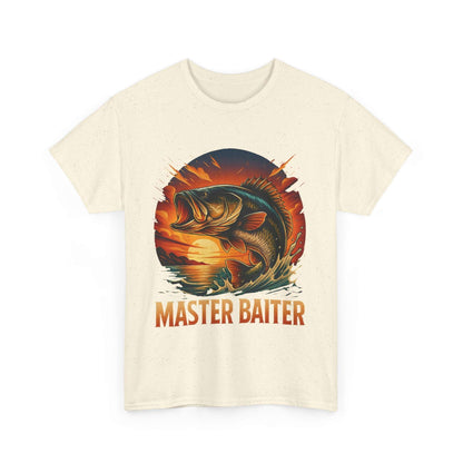 Master Baiter Fishing T-Shirt for Men – Funny Gift for Fishermen & Summer Wear