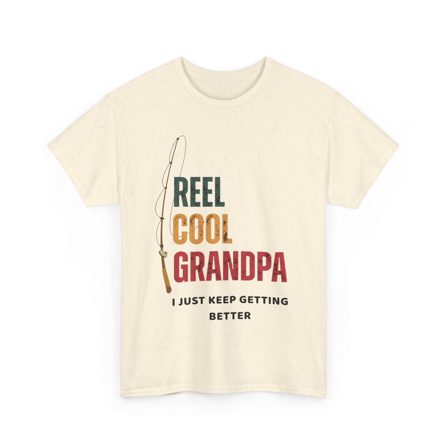 Reel Cool Grandpa Fishing Shirt – Funny Gift for Grandpa | Father's Day Tee