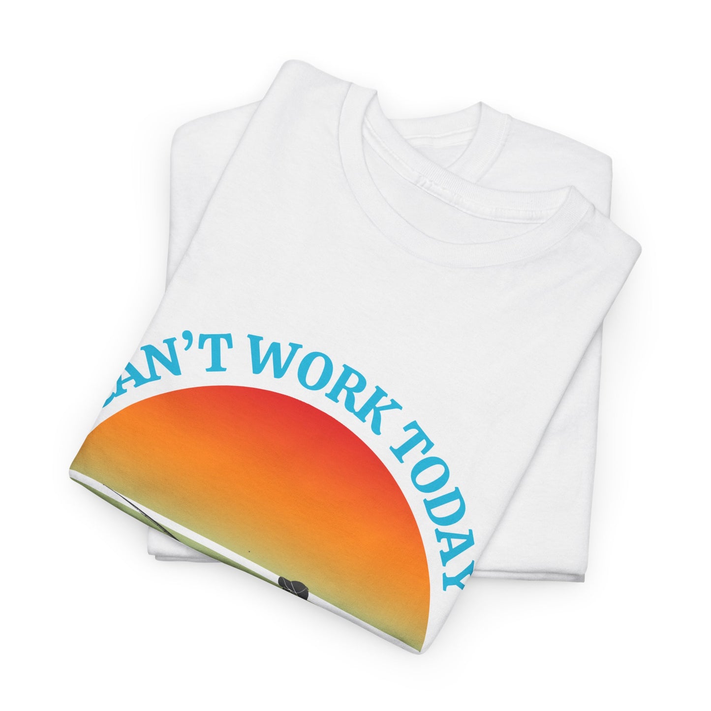 Funny Fishing Tee – “Can’t Work Today, My Arm Is in a Cast” Shirt for Outdoor Lovers