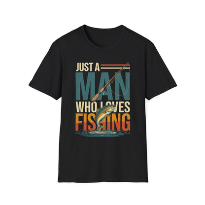Men's Fishing T-Shirt – Outdoor Weekend Shirt & Gift for Dad