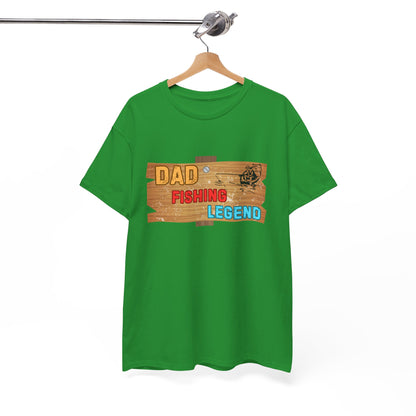 Fishing Legend Dad T-Shirt – Men’s Tee for Outdoor & Fishing Lovers