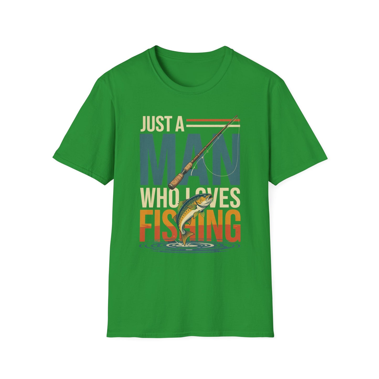 Men's Fishing T-Shirt – Outdoor Weekend Shirt & Gift for Dad