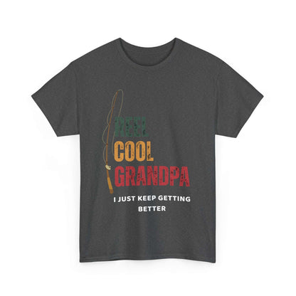 Reel Cool Grandpa Fishing Shirt – Funny Gift for Grandpa | Father's Day Tee