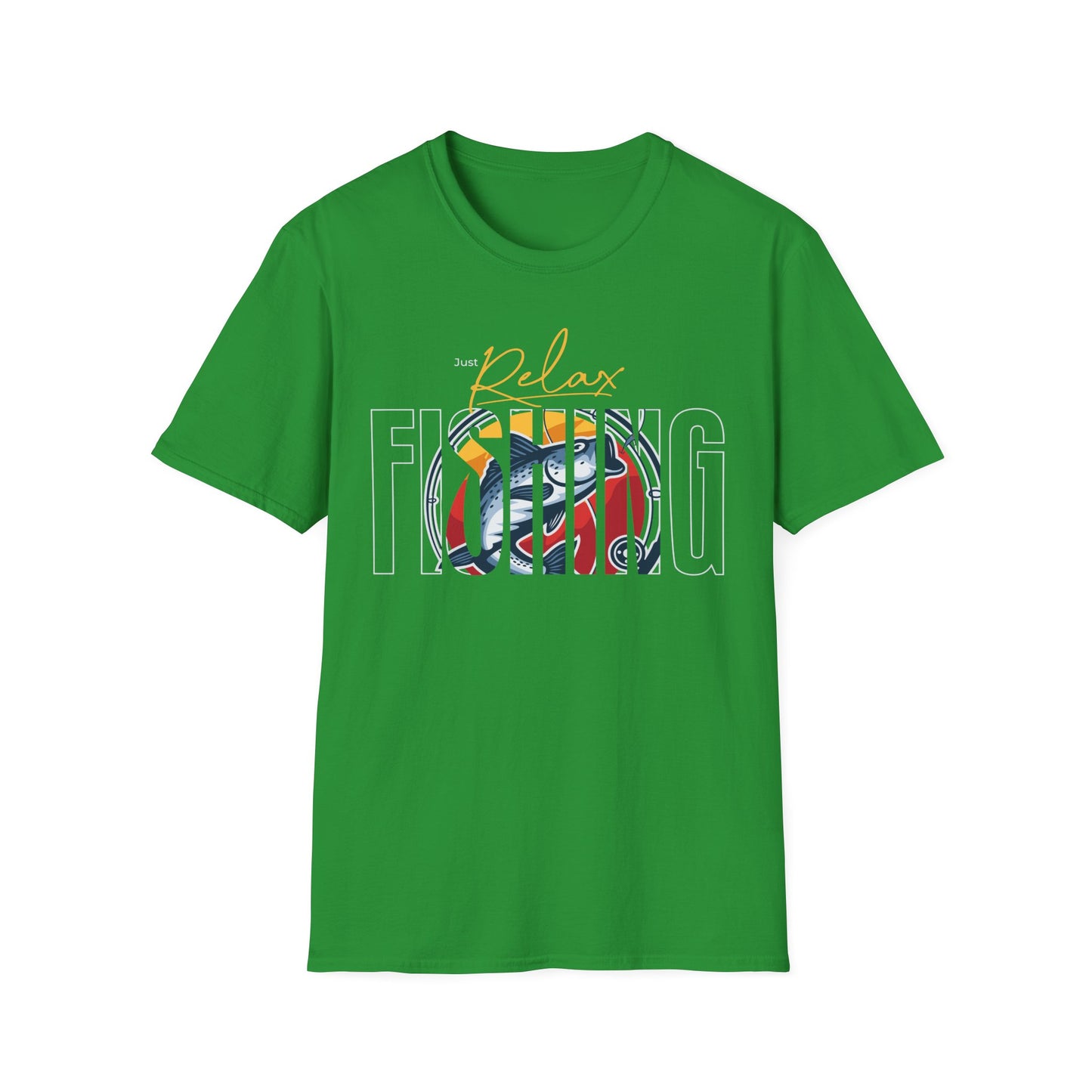 Relaxed Fishing T-Shirt for Men – Casual Outdoor Tee & Gift for Dads and Anglers