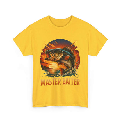 Master Baiter Fishing T-Shirt for Men – Funny Gift for Fishermen & Summer Wear