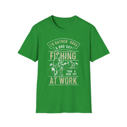 Funny Fishing T-Shirt – Unisex Angler Tee | Humorous Gift for Fishermen & Outdoor Trips