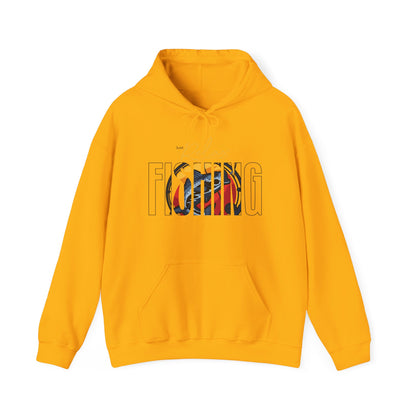 Fishing Vibes Men's Hoodie – Outdoor Sweatshirt for Anglers, Adventure Gift for Fishing Lovers