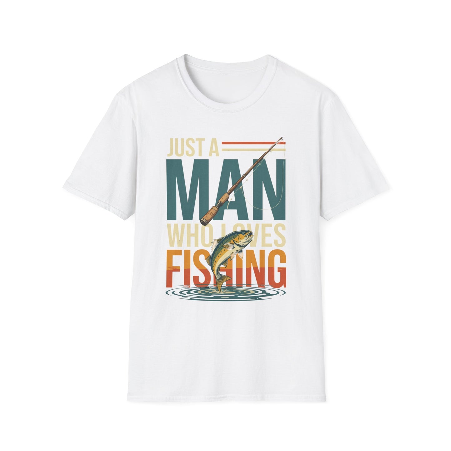Men's Fishing T-Shirt – Outdoor Weekend Shirt & Gift for Dad