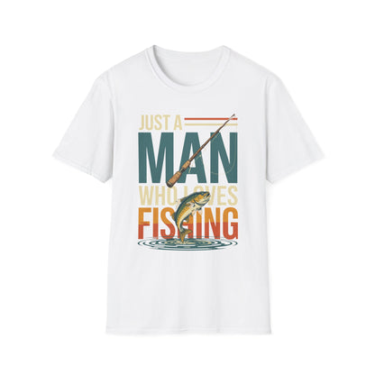 Men's Fishing T-Shirt – Outdoor Weekend Shirt & Gift for Dad