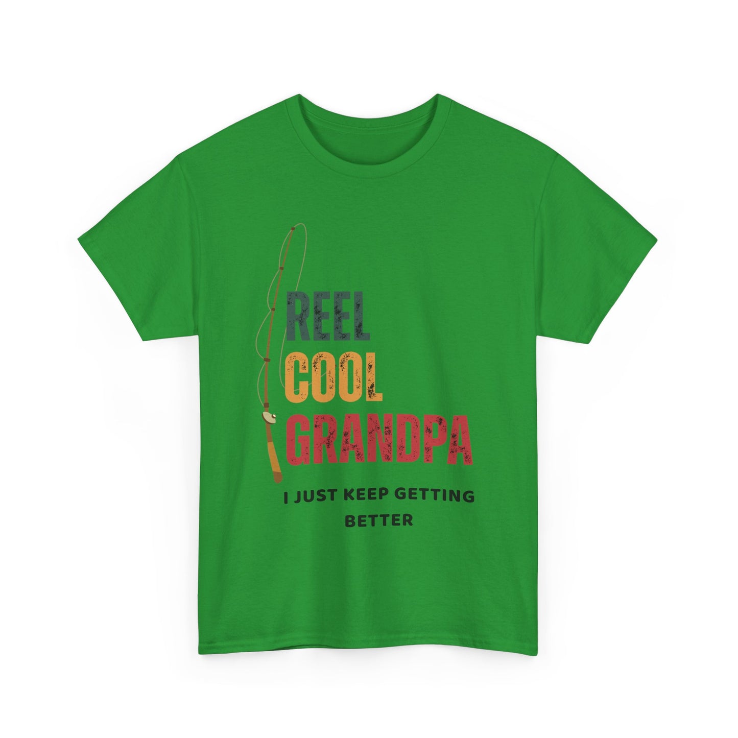 Reel Cool Grandpa Fishing Shirt – Funny Gift for Grandpa | Father's Day Tee
