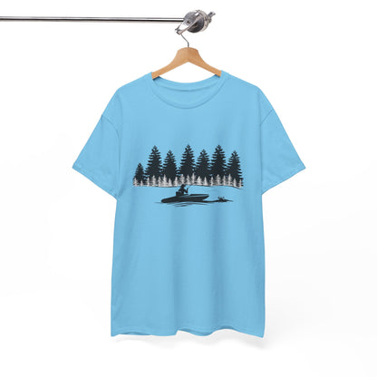 Nature Lover Men's Cotton Tee – Outdoor Adventure Shirt, Camping & Hiking Gift, Eco-Friendly Casual Wear
