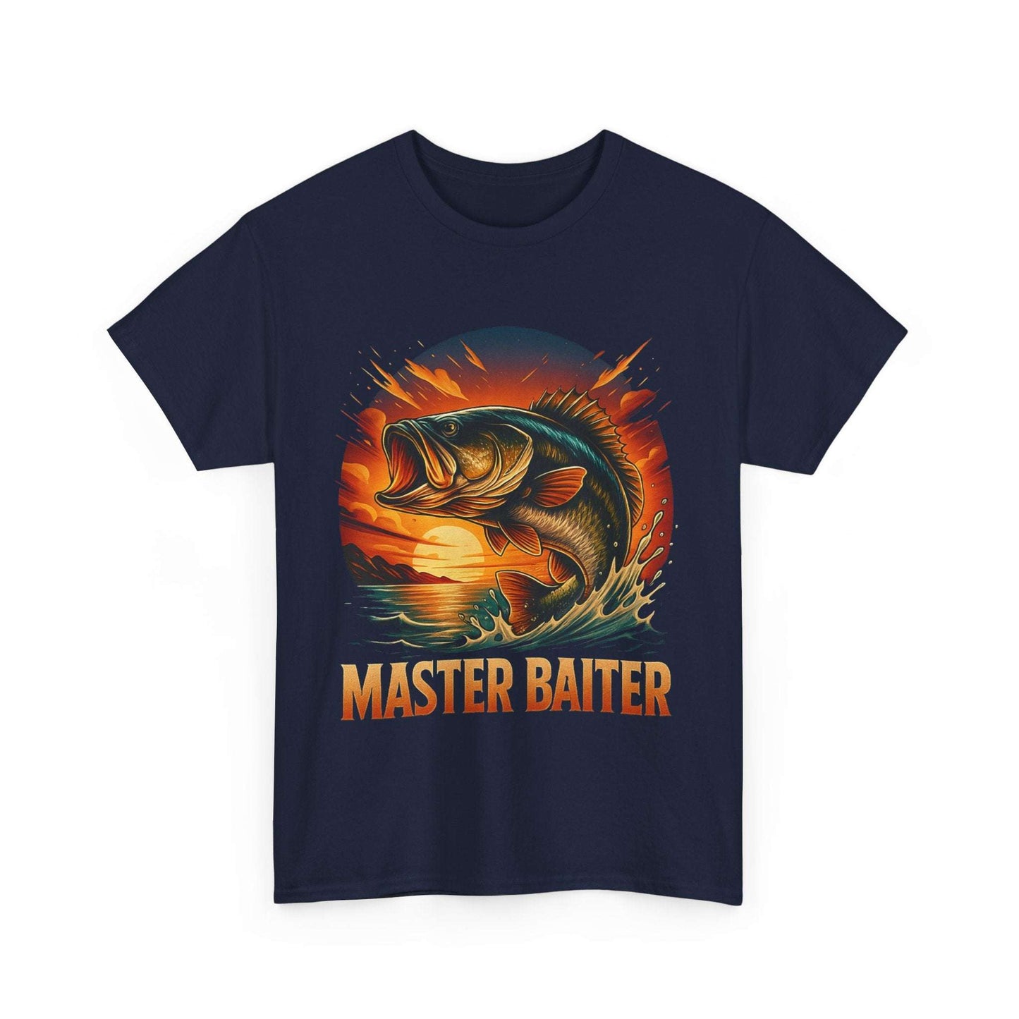 Master Baiter Fishing T-Shirt for Men – Funny Gift for Fishermen & Summer Wear