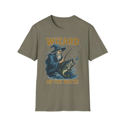 Wizard on the Water T-Shirt – Funny Unisex Fishing Tee | Outdoor Gift for Anglers