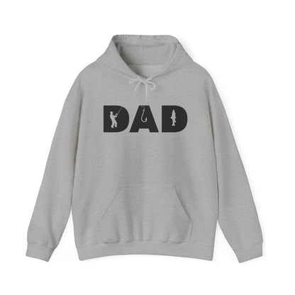 Fisherman Dad Men’s Hoodie – Warm Fishing Sweatshirt for Outdoor & Casual Wear