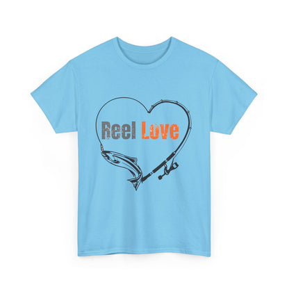 Reel Love Fishing T-Shirt for Men – Funny Gift for Anglers & Dads