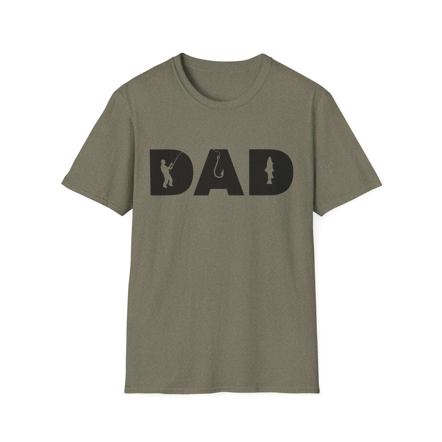 Fishing Dad T-Shirt – Unisex Outdoor Tee & Father’s Day Gift | Casual Shirt for Family Trips