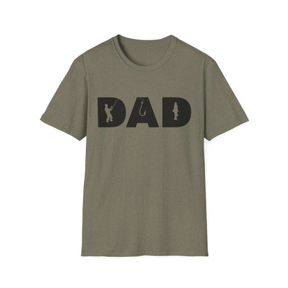 Fishing Dad T-Shirt – Unisex Outdoor Tee & Father’s Day Gift | Casual Shirt for Family Trips