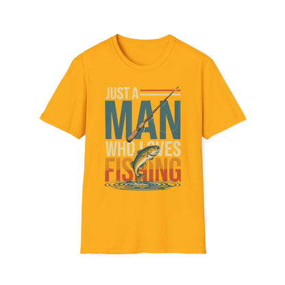 Men's Fishing T-Shirt – Outdoor Weekend Shirt & Gift for Dad