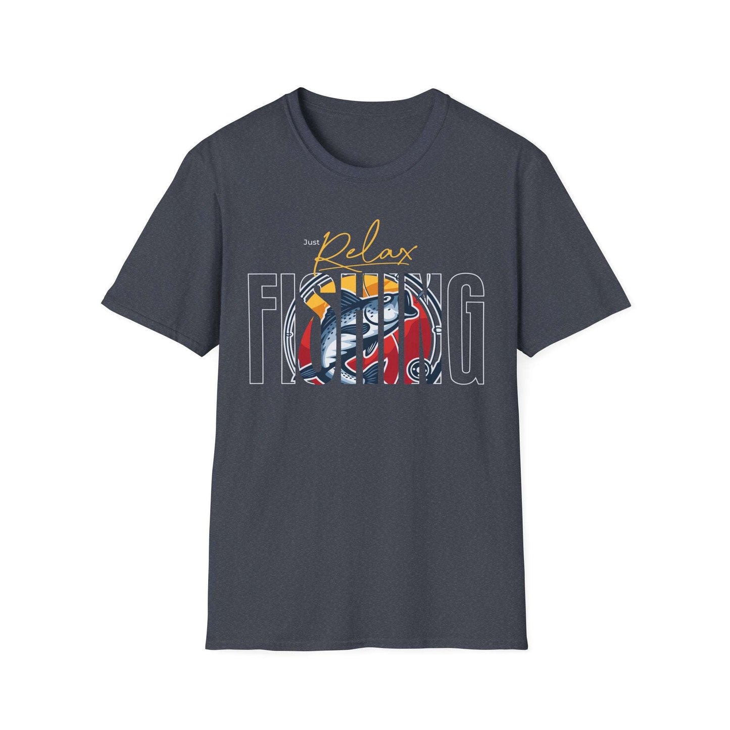 Relaxed Fishing T-Shirt – Unisex Angler Tee | Casual Outdoor Shirt & Gift for Fishing Lovers