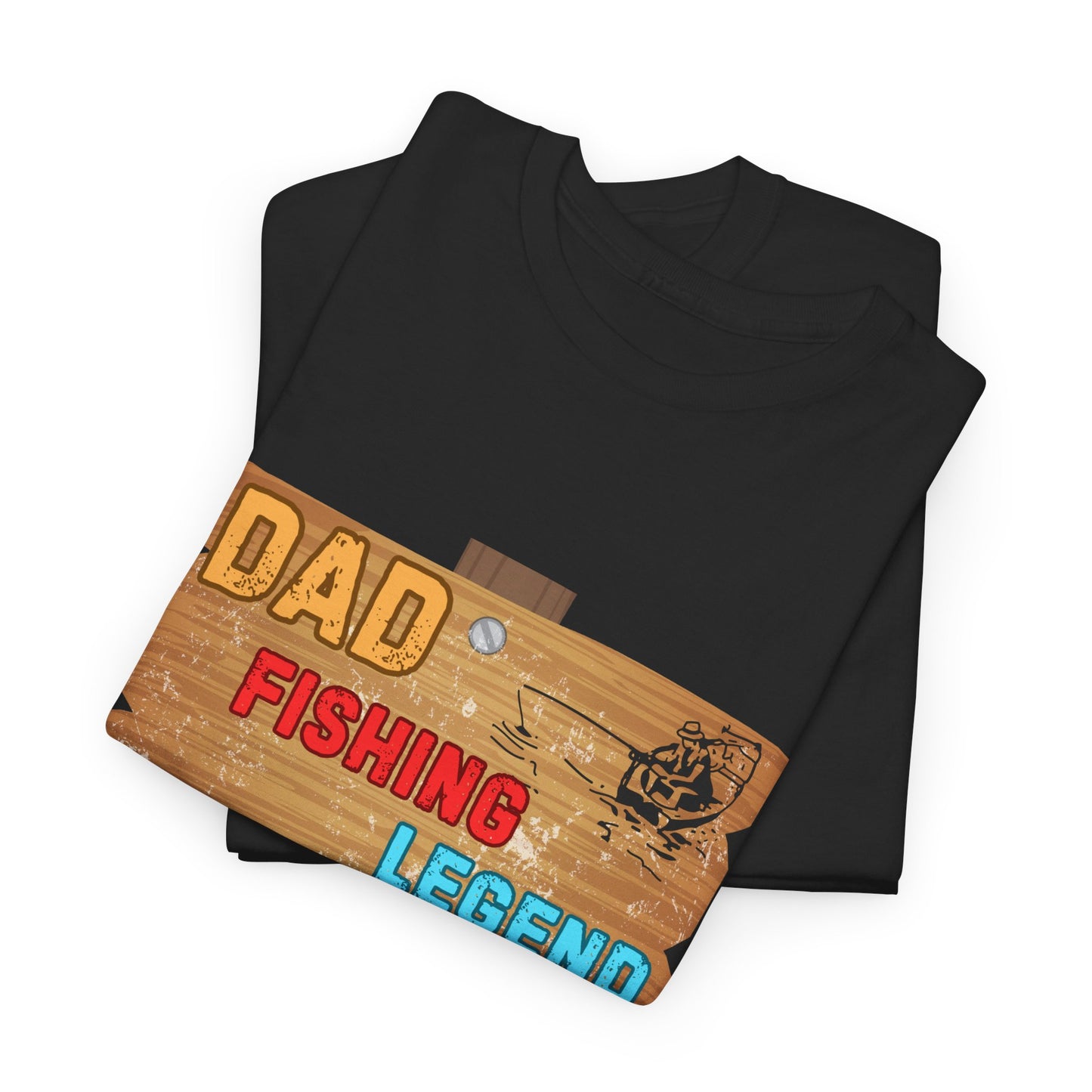 Fishing Legend Dad T-Shirt – Men’s Tee for Outdoor & Fishing Lovers