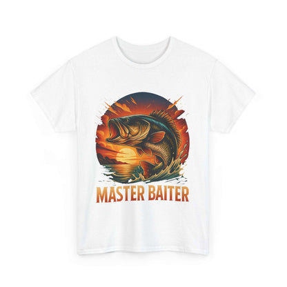 Master Baiter Fishing T-Shirt for Men – Funny Gift for Fishermen & Summer Wear