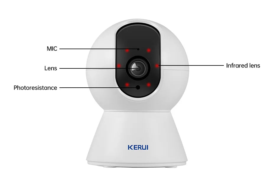 8MP 4K Smart WiFi IP Camera with Auto Tracking