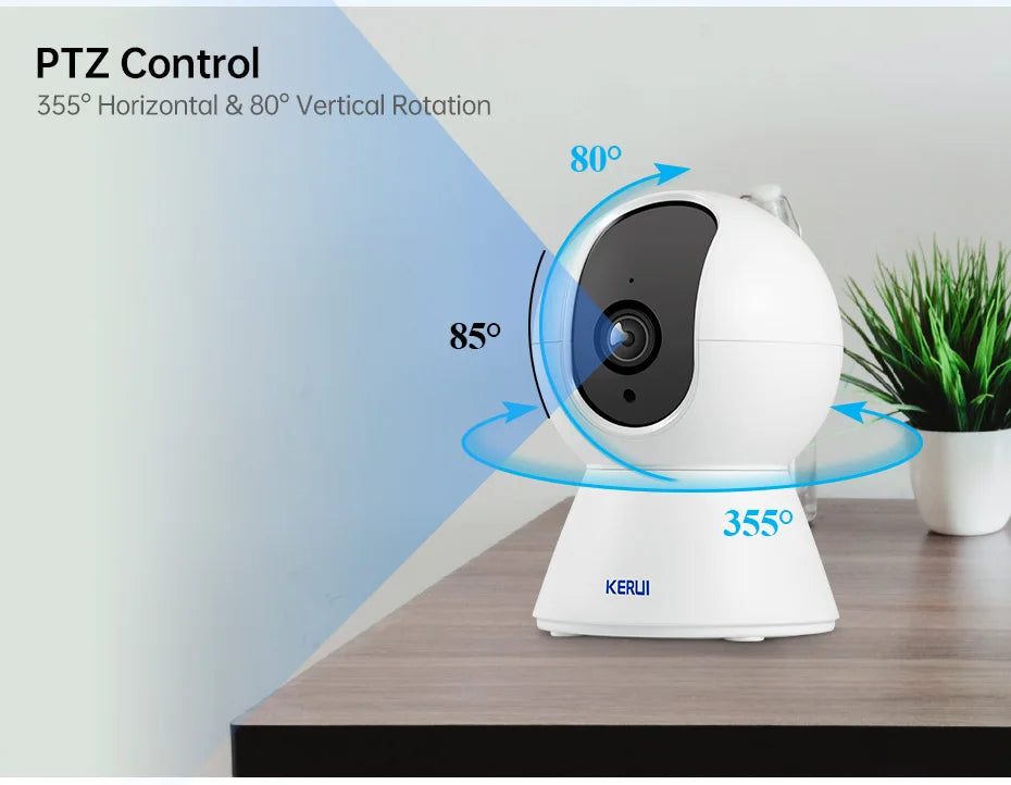 8MP 4K Smart WiFi IP Camera with Auto Tracking