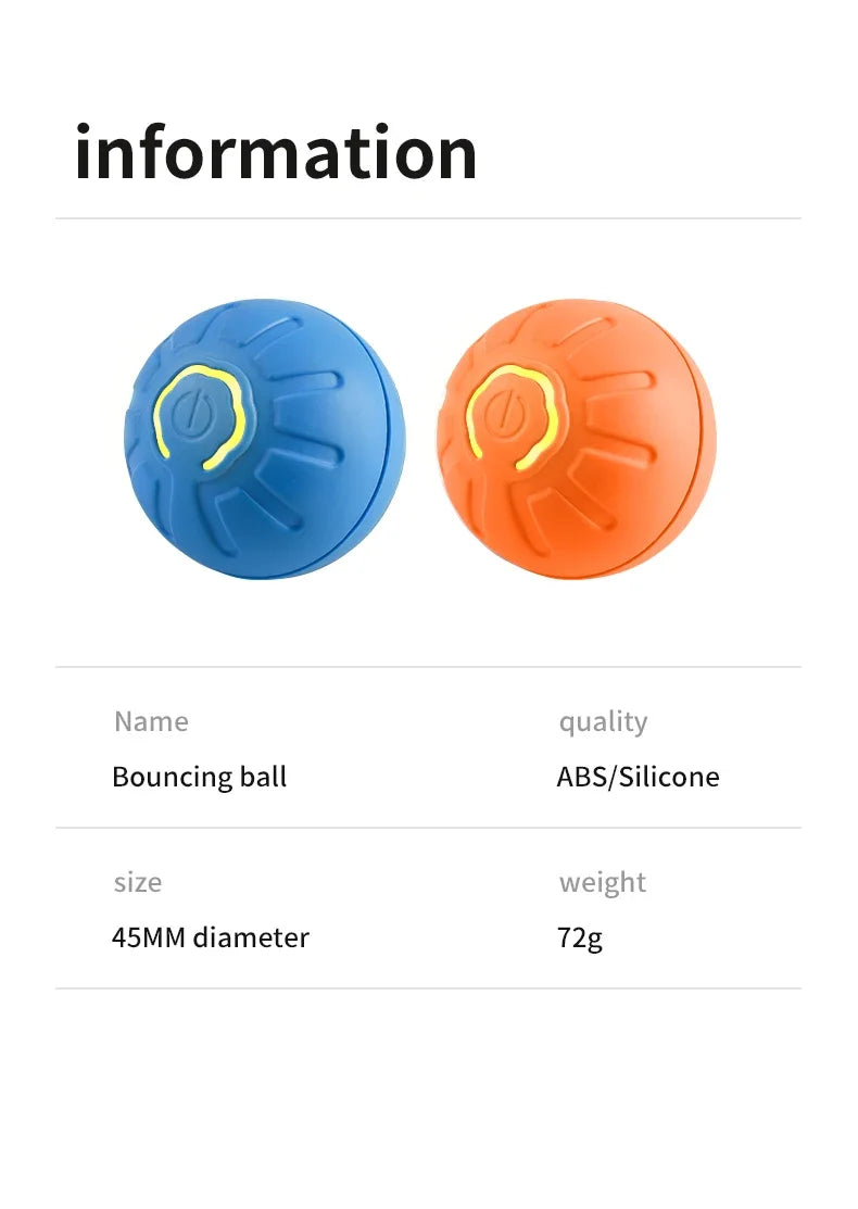 Smart USB Jumping Dog Chew Ball