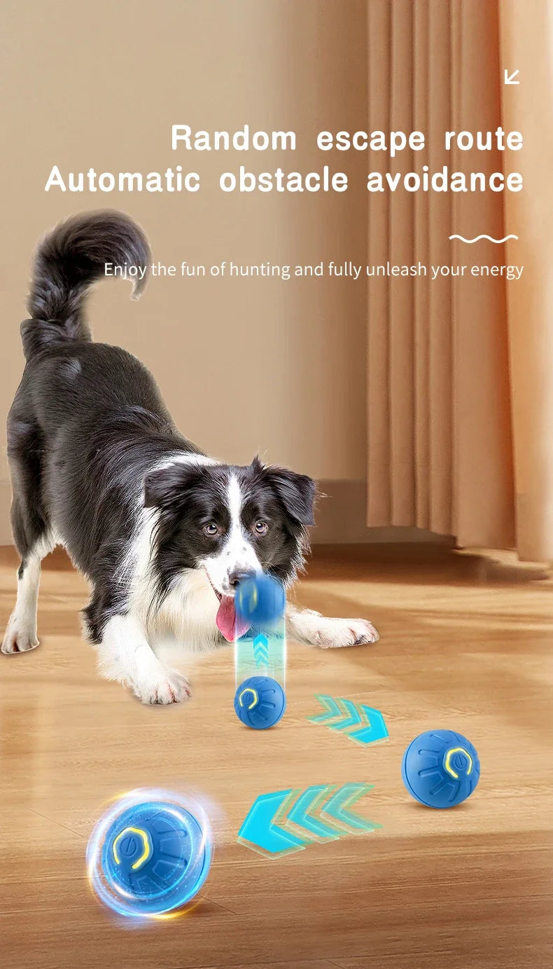 Smart USB Jumping Dog Chew Ball