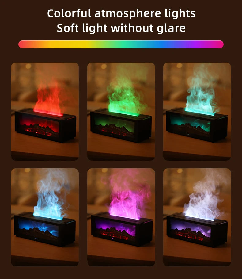 Fireplace Oil Diffuser + FREE Essential Oil